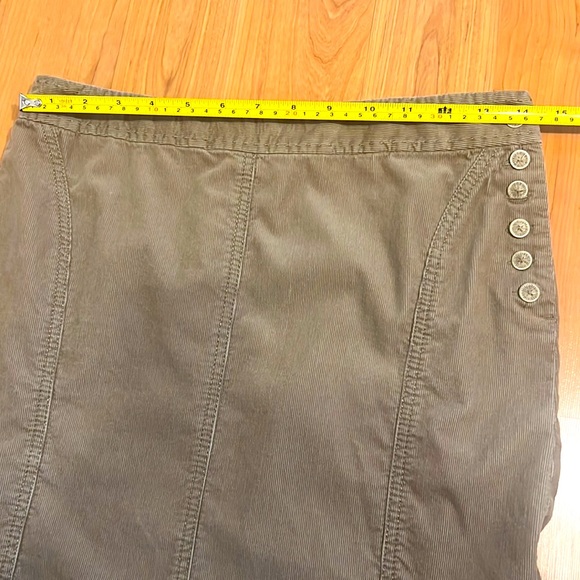 Ann Taylor corduroy midi skirt - Picture 8 of 13